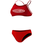 Two-Piece Lifeguard Swimwear