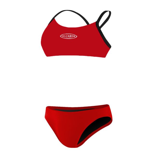 RISE Guard Poly 2-Piece Color Trim Bikini